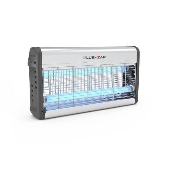 PlusZap elektromos rovarcsapda 30W Aluminium 3Gen ISO nézet