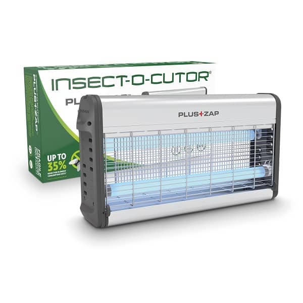PlusZap elektromos rovarcsapda 30W Aluminium 3Gen ISO nézet